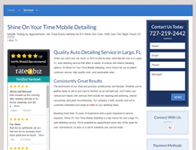 Tablet Screenshot of largoautodetailing.com